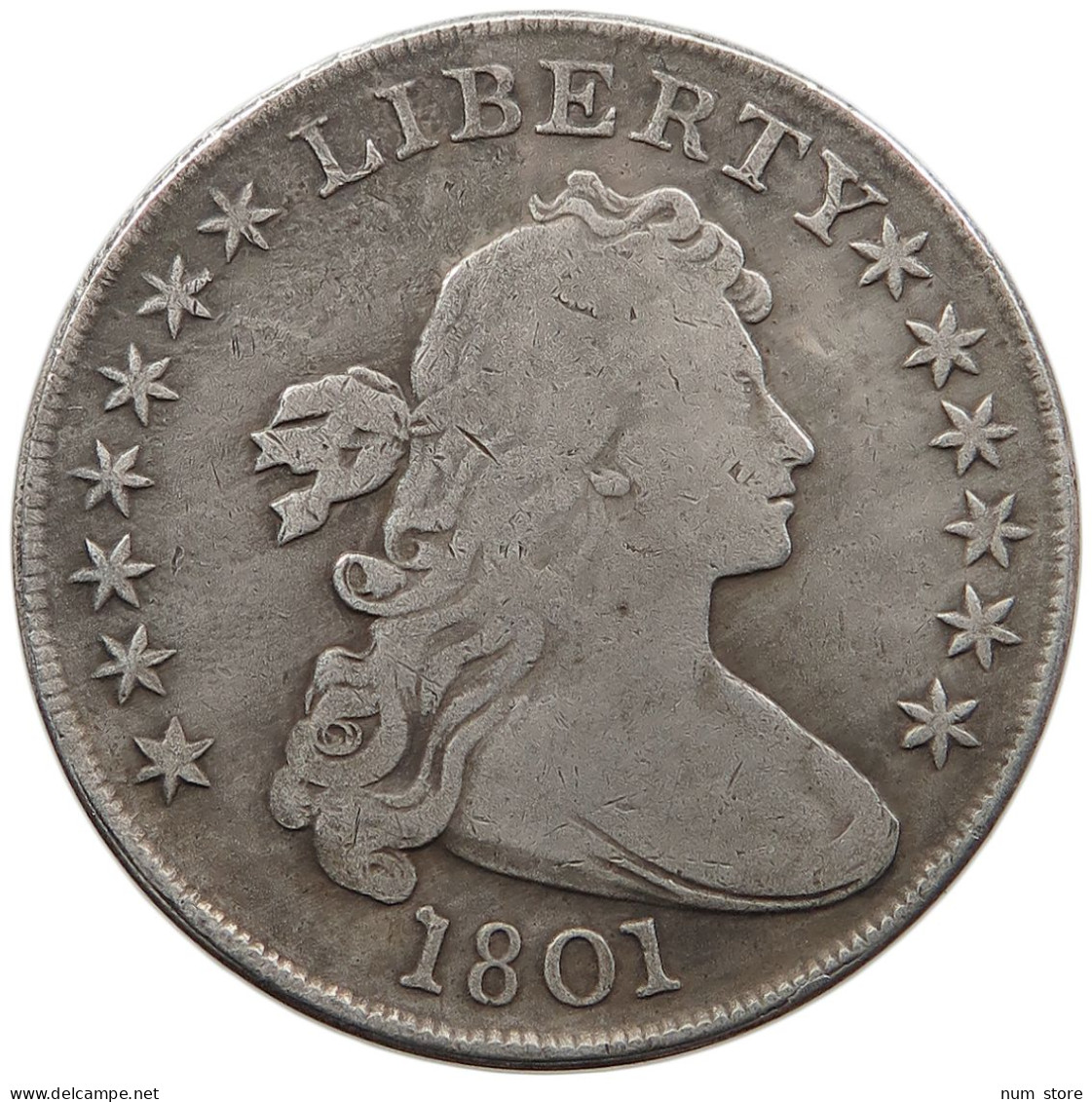 UNITED STATES OF AMERICA DOLLAR 1801 NACHPRÄGUNG, RESTRIKE, COPY #t127 0431 - Sin Clasificación