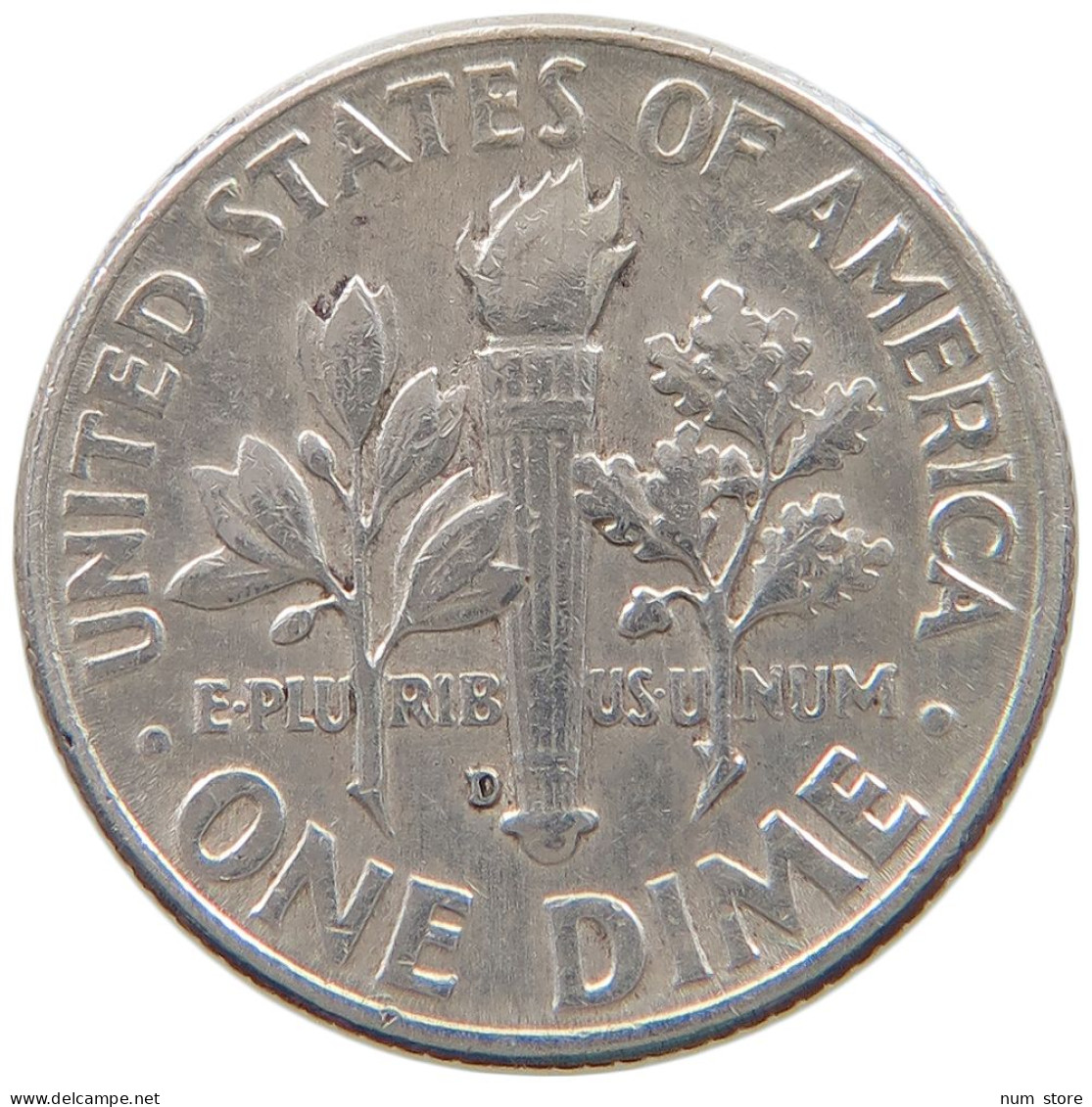 UNITED STATES OF AMERICA DIME 1963 D Roosevelt #a044 0297 - 1946-...: Roosevelt