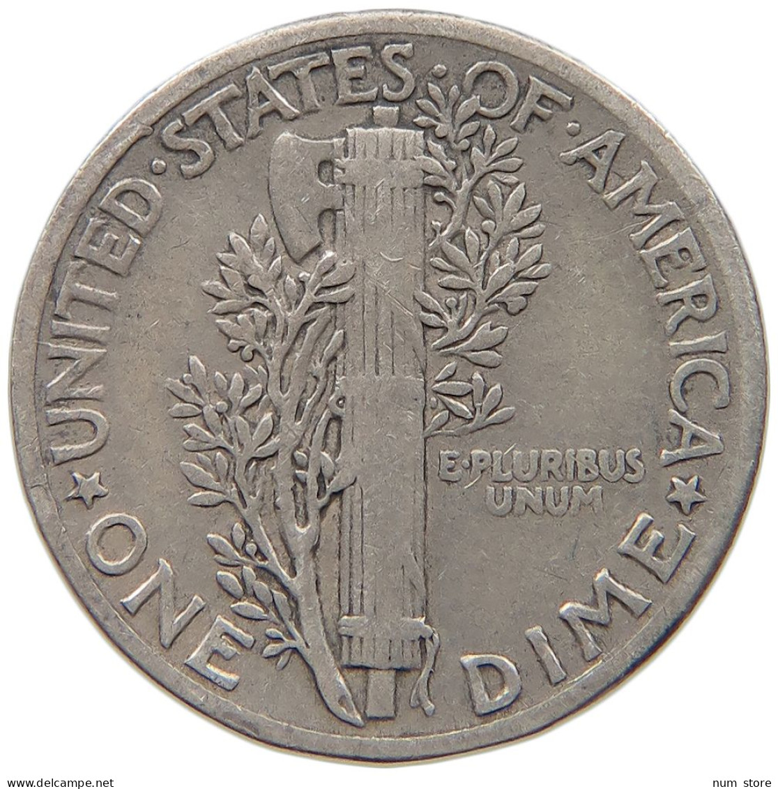 UNITED STATES OF AMERICA DIME 1945 MERCURY #c012 0283 - 1916-1945: Mercury (kwik)