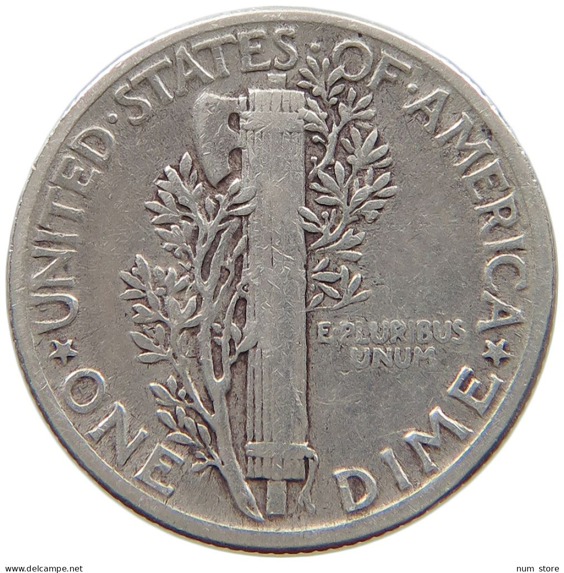 UNITED STATES OF AMERICA DIME 1945 MERCURY #a082 0525 - 1916-1945: Mercury (kwik)