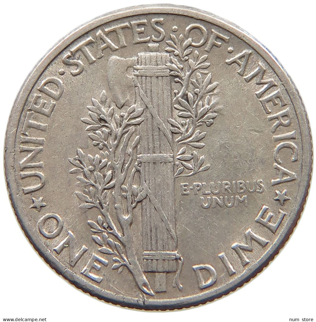 UNITED STATES OF AMERICA DIME 1944 MERCURY #c012 0255 - 1916-1945: Mercury (Mercure)