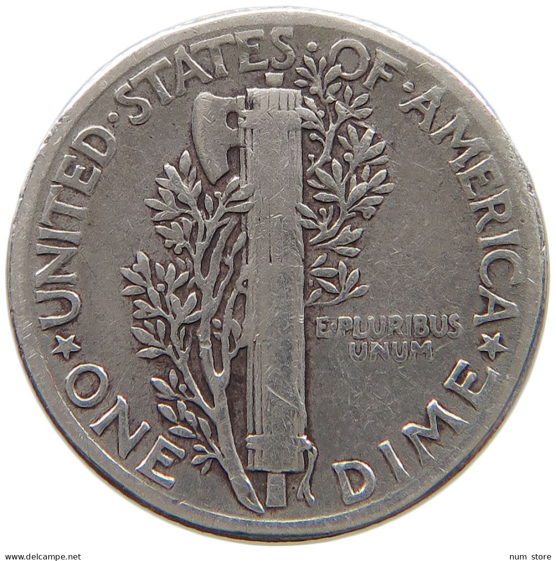 UNITED STATES OF AMERICA DIME 1945 MERCURY #a073 0893 - 1916-1945: Mercury