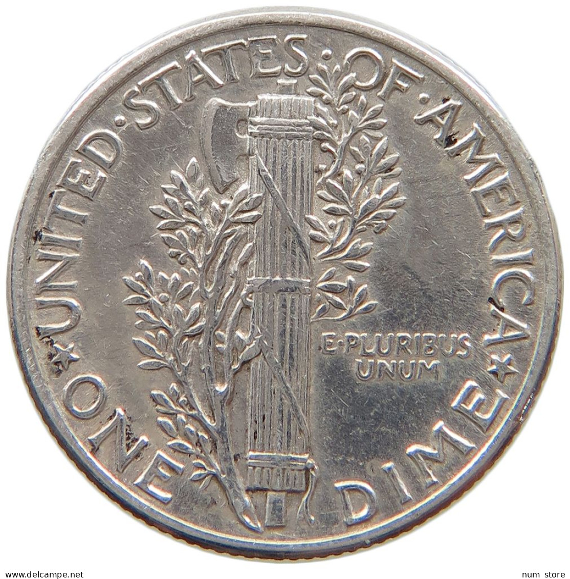 UNITED STATES OF AMERICA DIME 1944 MERCURY #a064 0403 - 1916-1945: Mercury