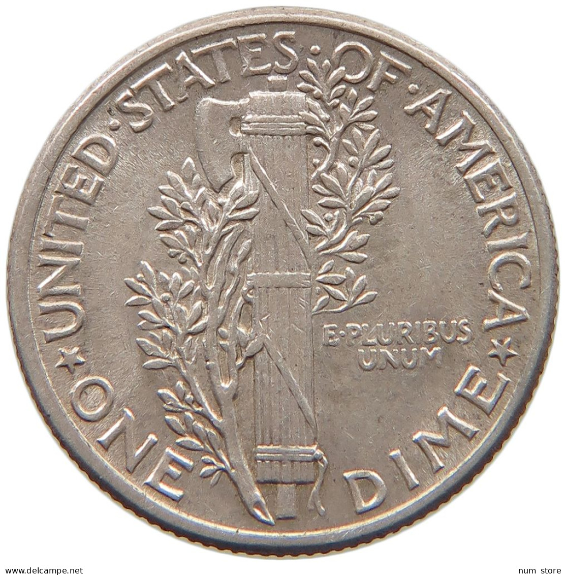 UNITED STATES OF AMERICA DIME 1943 MERCURY #c012 0299 - 1916-1945: Mercury (Mercure)