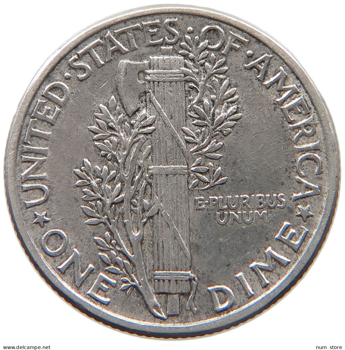 UNITED STATES OF AMERICA DIME 1943 MERCURY #c040 0567 - 1916-1945: Mercury (Mercure)