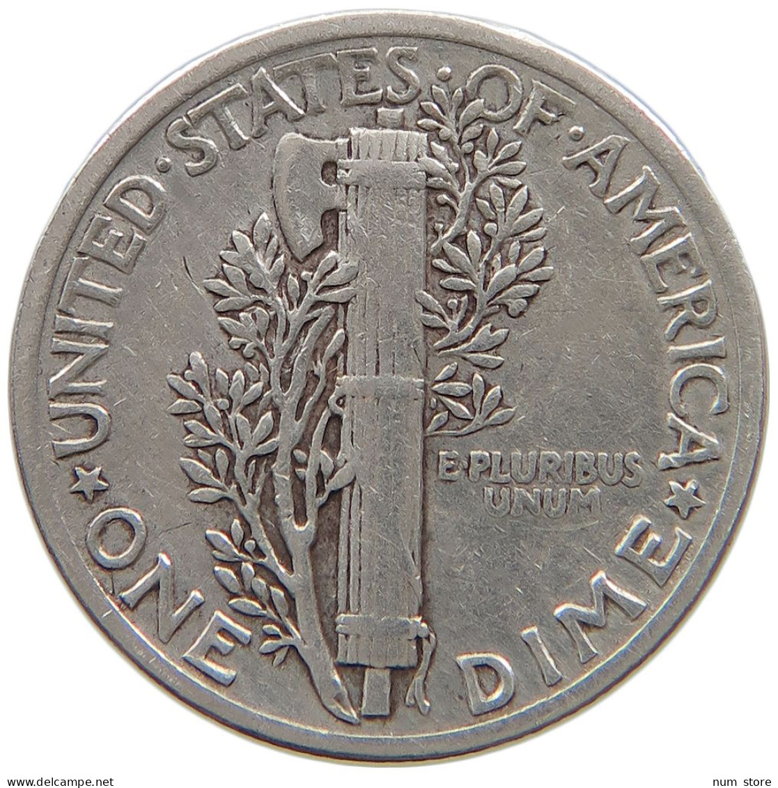 UNITED STATES OF AMERICA DIME 1942 MERCURY #a073 0883 - 1916-1945: Mercury