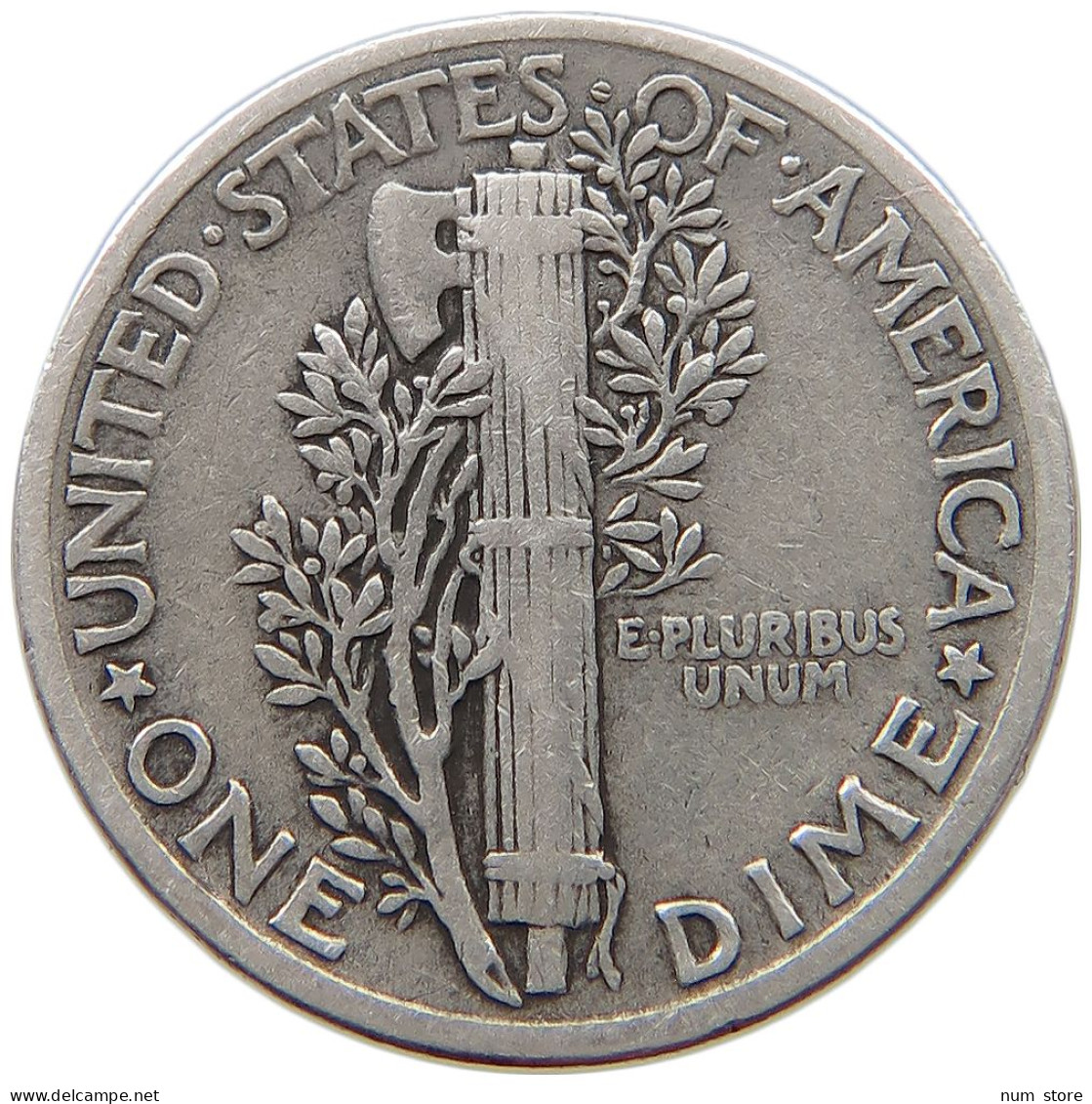 UNITED STATES OF AMERICA DIME 1941 MERCURY #s049 0621 - 1916-1945: Mercury