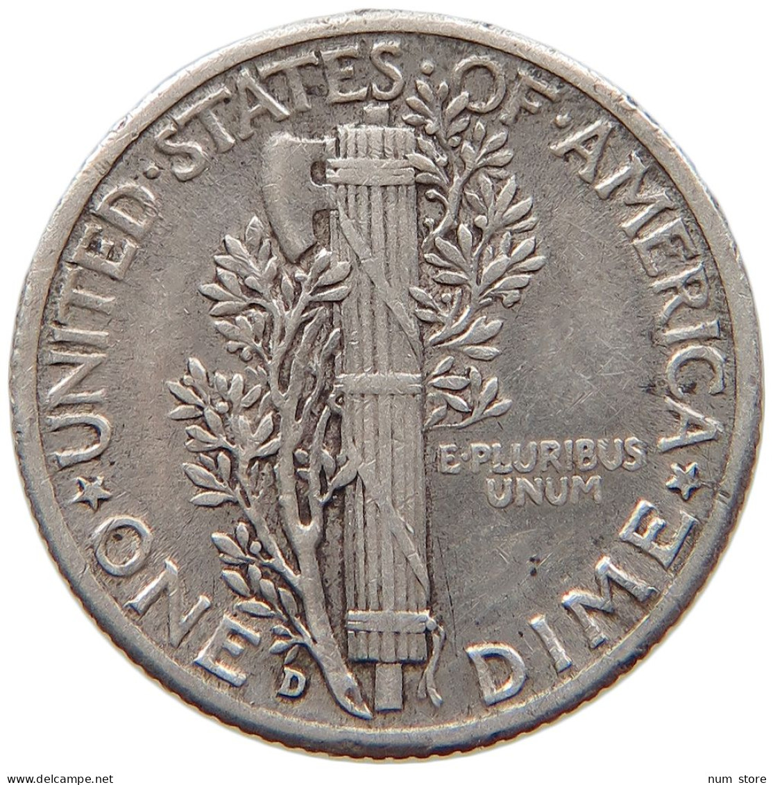 UNITED STATES OF AMERICA DIME 1941 D MERCURY #s004 0043 - 1916-1945: Mercury (Mercurio)