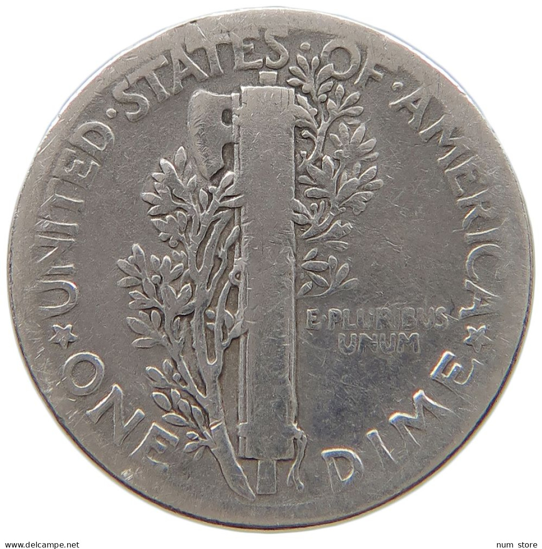 UNITED STATES OF AMERICA DIME 1936 MERCURY #a052 0433 - 1916-1945: Mercury