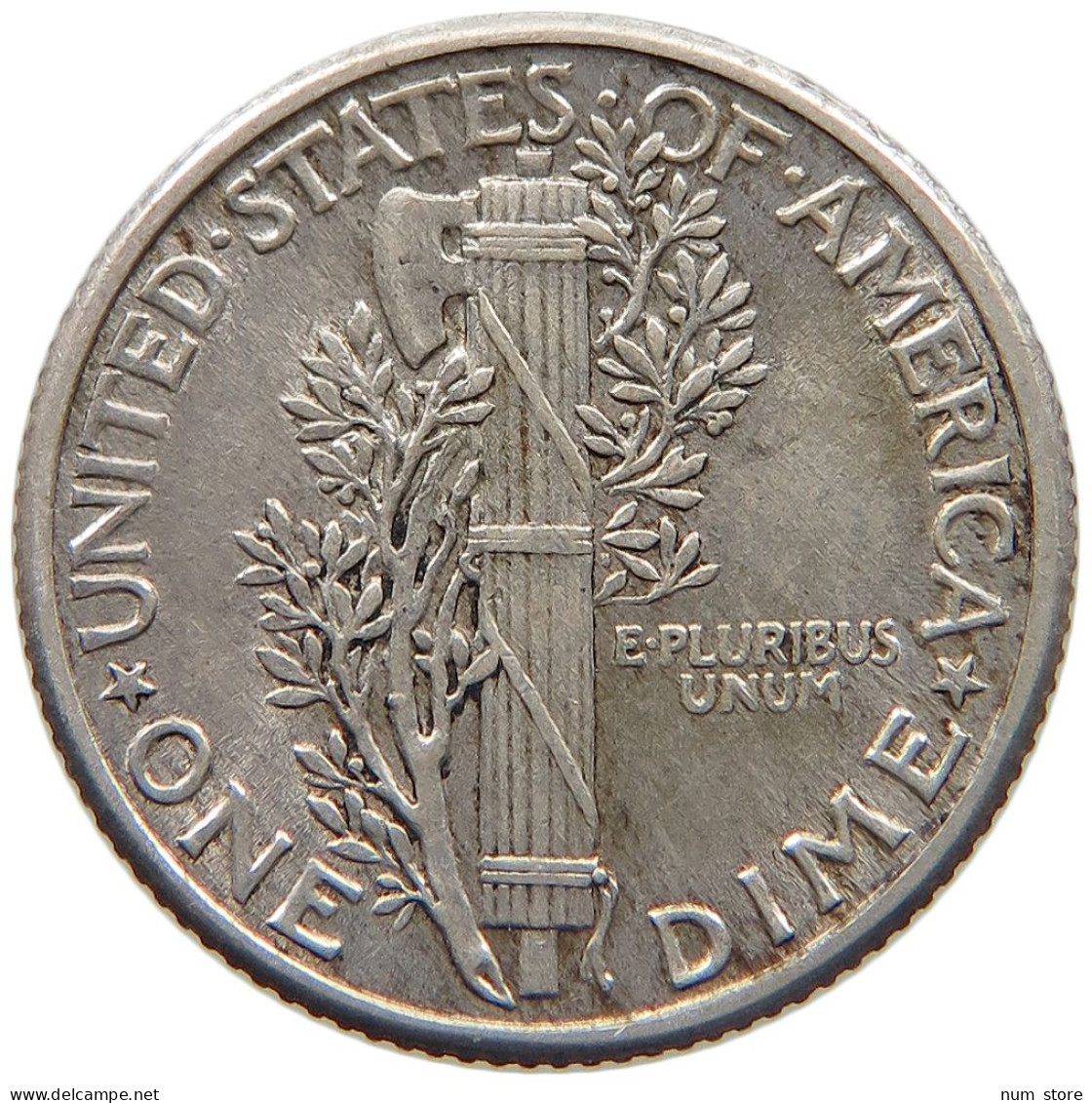 UNITED STATES OF AMERICA DIME 1928 MERCURY #c012 0287 - 1916-1945: Mercury