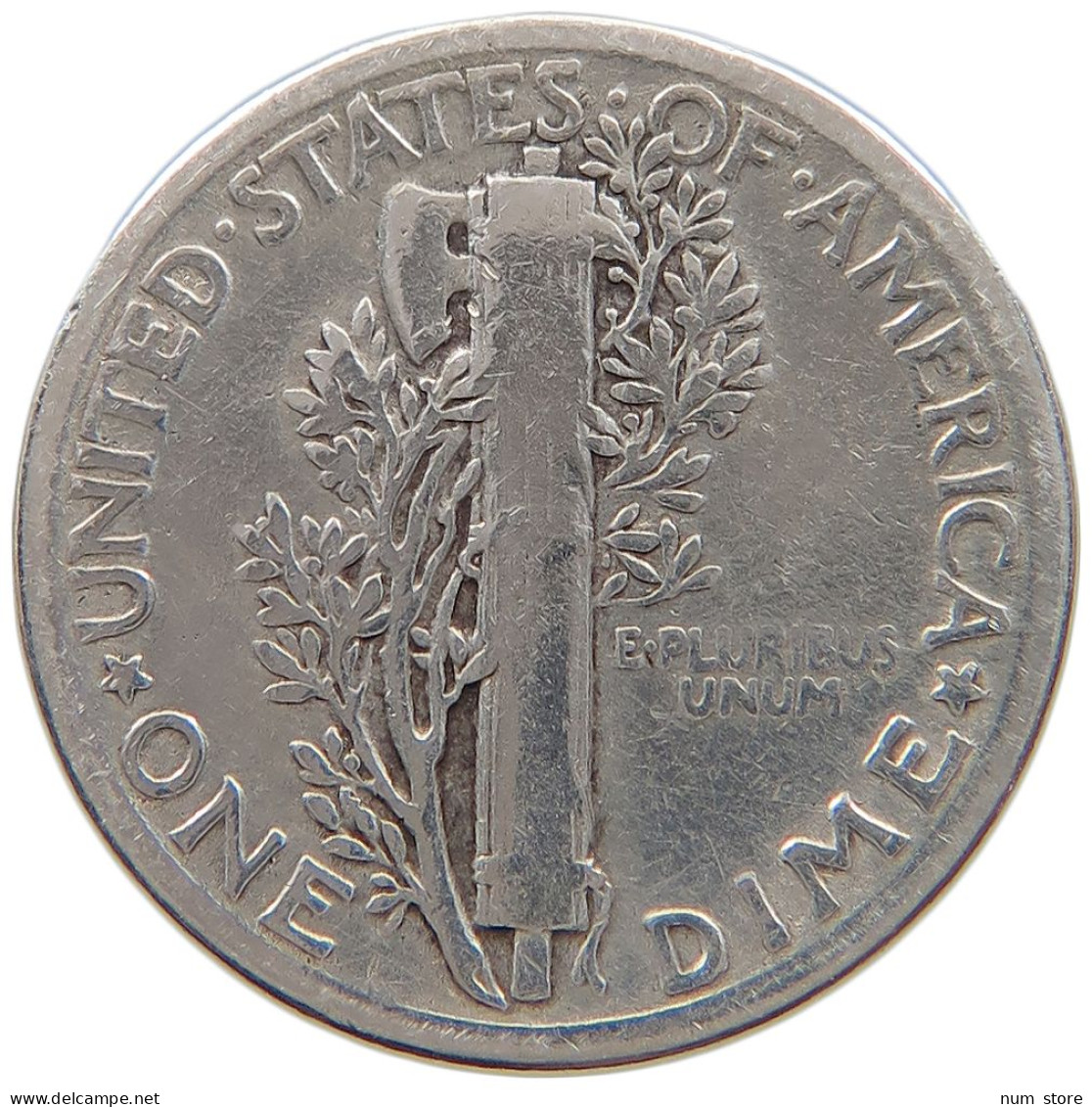 UNITED STATES OF AMERICA DIME 1927 MERCURY #a064 0407 - 1916-1945: Mercury (kwik)