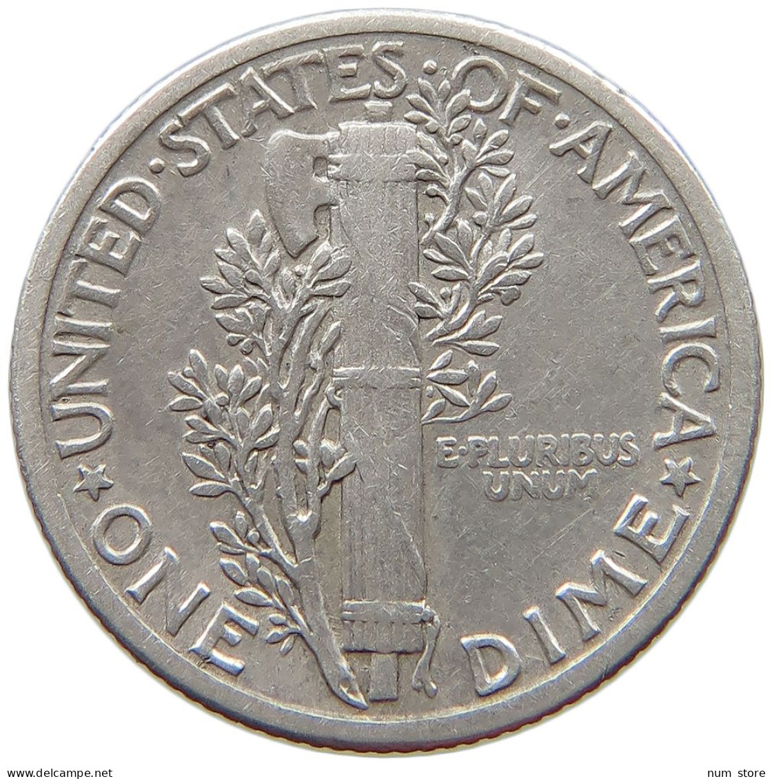 UNITED STATES OF AMERICA DIME 1925 MERCURY #s074 0673 - 1916-1945: Mercury (Mercurio)