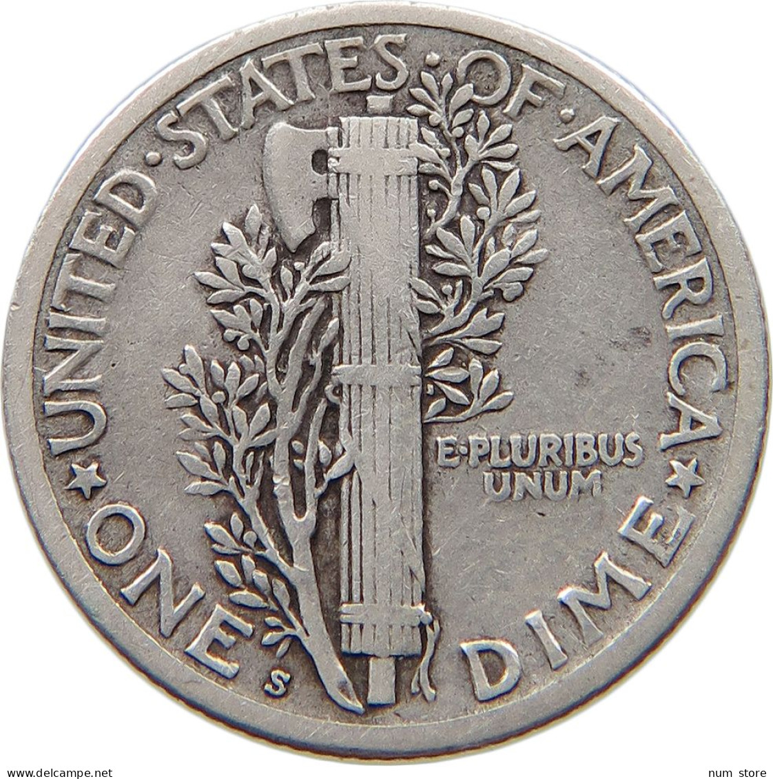 UNITED STATES OF AMERICA DIME 1920 S MERCURY #t121 0193 - 1916-1945: Mercury