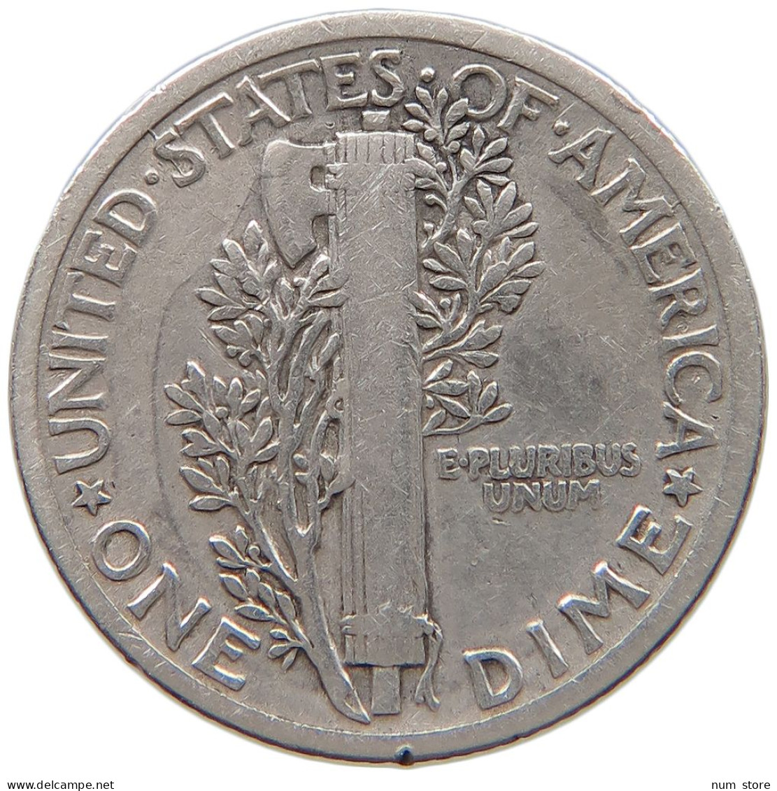 UNITED STATES OF AMERICA DIME 1918 MERCURY #c040 0559 - 1916-1945: Mercury (kwik)