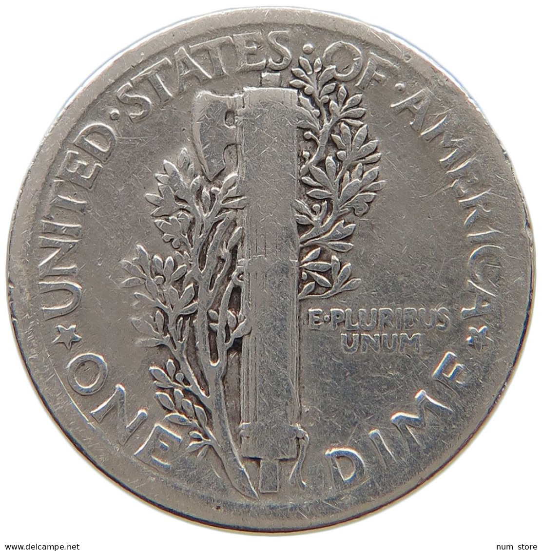 UNITED STATES OF AMERICA DIME 1919 MERCURY #a064 0425 - 1916-1945: Mercury (Mercure)