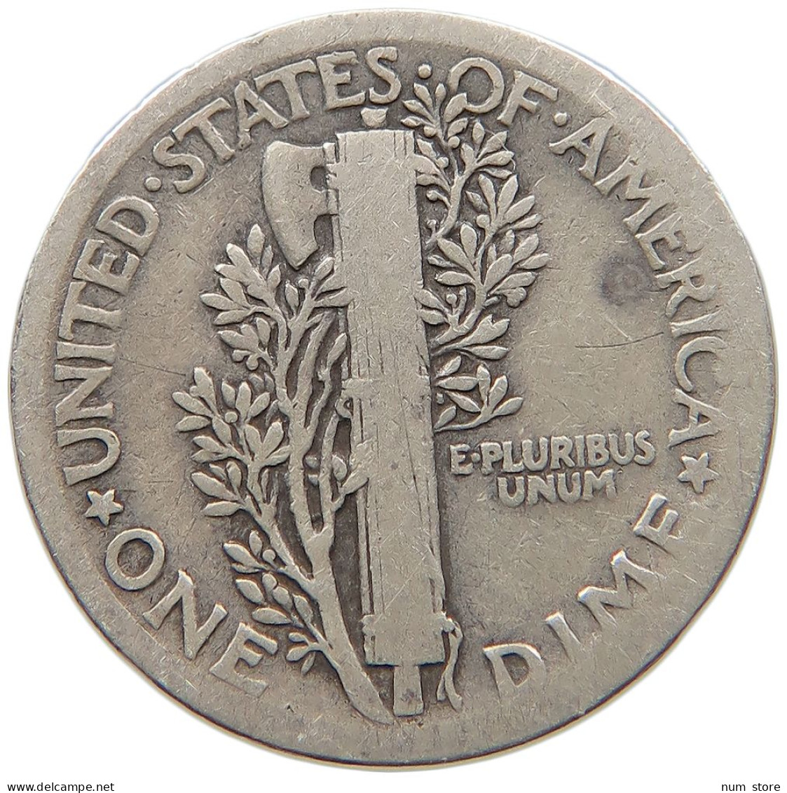 UNITED STATES OF AMERICA DIME 1917 MERCURY #a033 0725 - 1916-1945: Mercury (kwik)