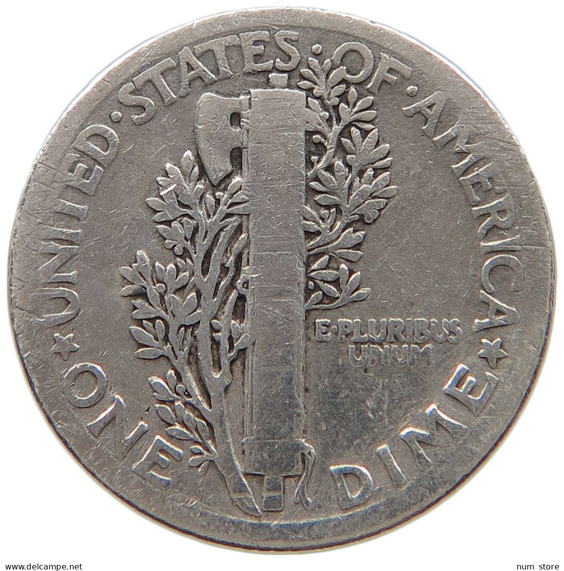 UNITED STATES OF AMERICA DIME 1916 MERCURY #a052 0435 - 1892-1916: Barber
