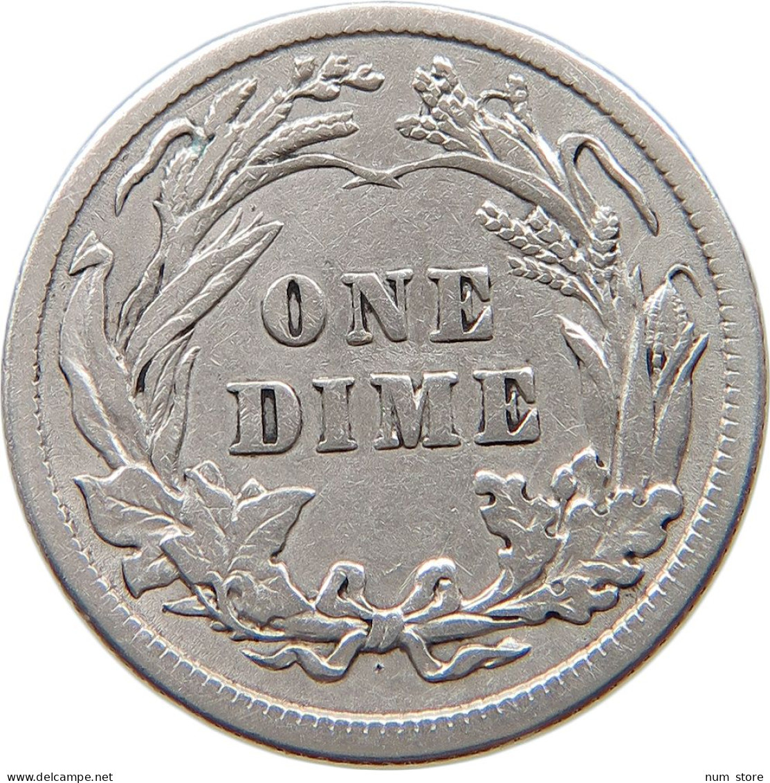 UNITED STATES OF AMERICA DIME 1914 BARBER #t121 0243 - 1892-1916: Barber