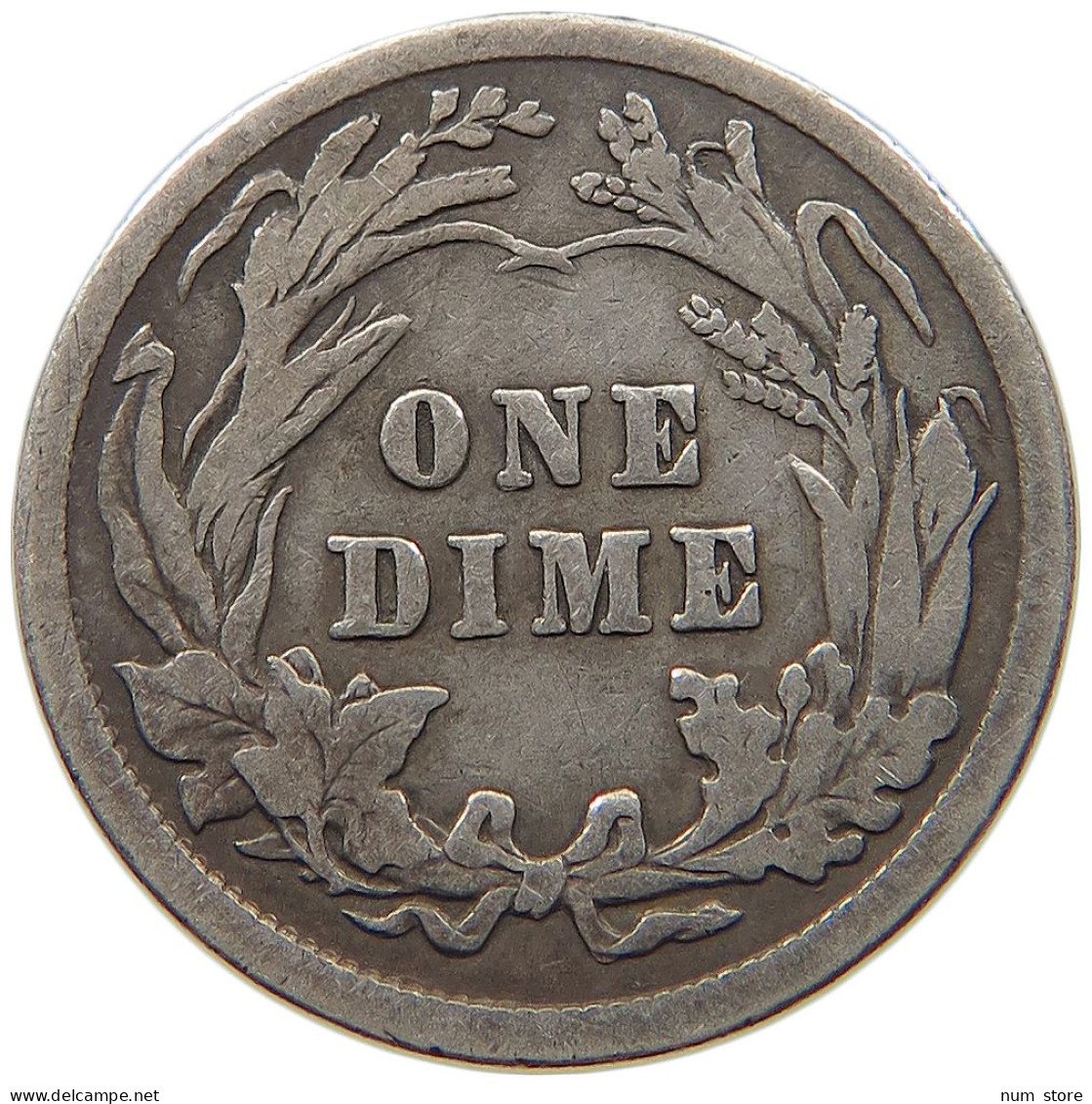 UNITED STATES OF AMERICA DIME 1914 BARBER #t115 0161 - 1892-1916: Barber