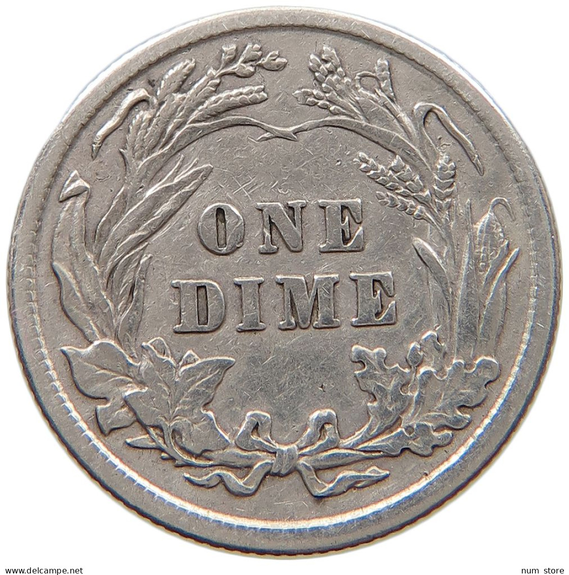 UNITED STATES OF AMERICA DIME 1911 BARBER #t157 0707 - 1892-1916: Barber