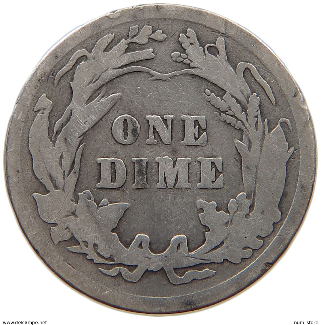 UNITED STATES OF AMERICA DIME 1911 BARBER #a082 0571 - 1892-1916: Barber