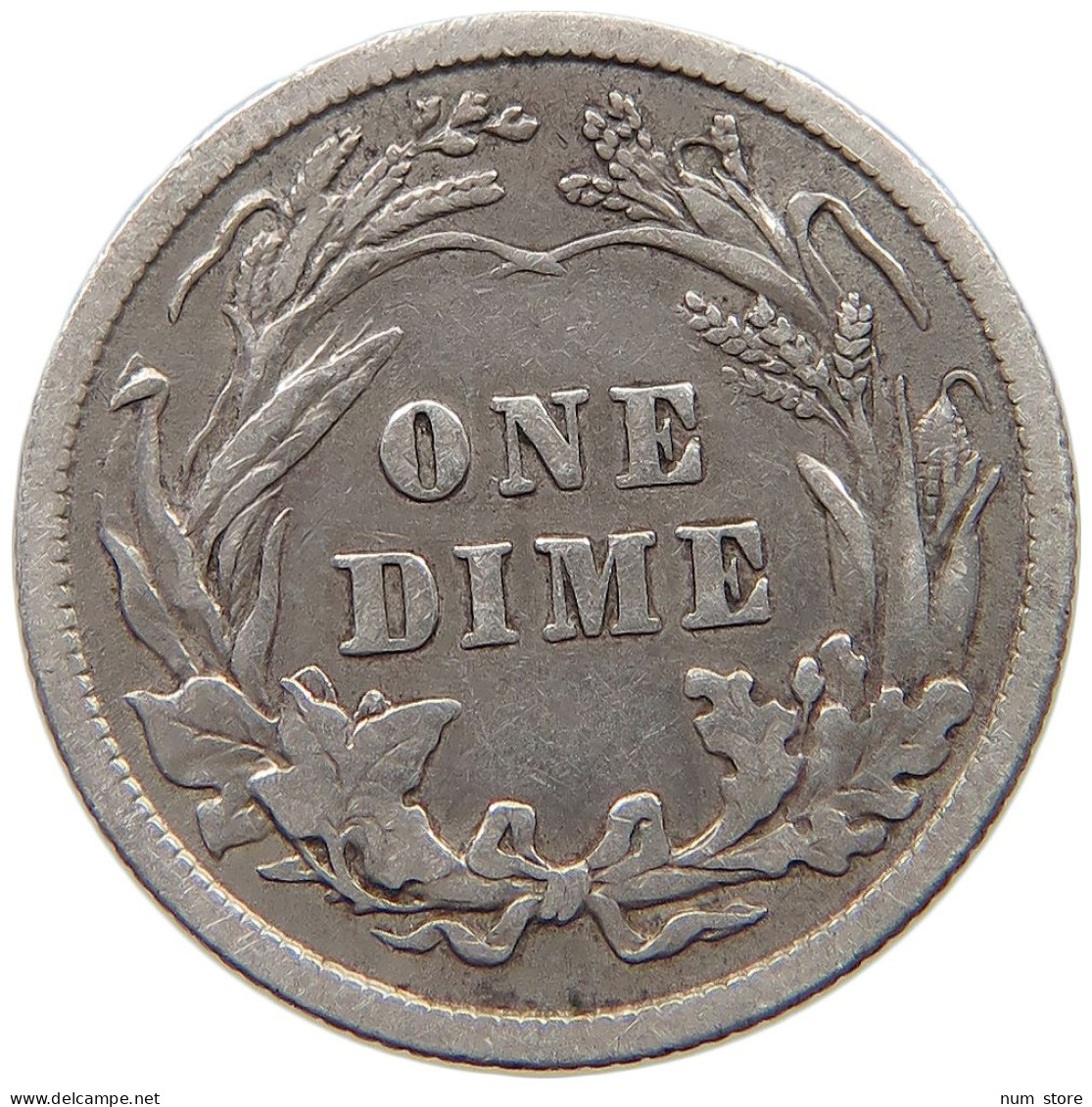 UNITED STATES OF AMERICA DIME 1909 BARBER #c036 0221 - 1892-1916: Barber