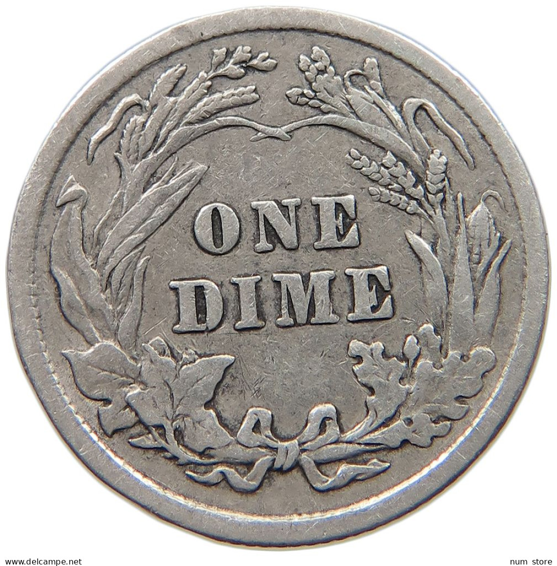 UNITED STATES OF AMERICA DIME 1910 BARBER #c040 0489 - 1892-1916: Barber