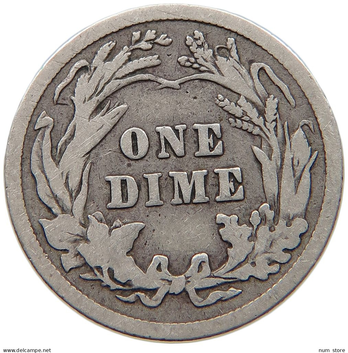 UNITED STATES OF AMERICA DIME 1909 BARBER #c041 0023 - 1892-1916: Barber