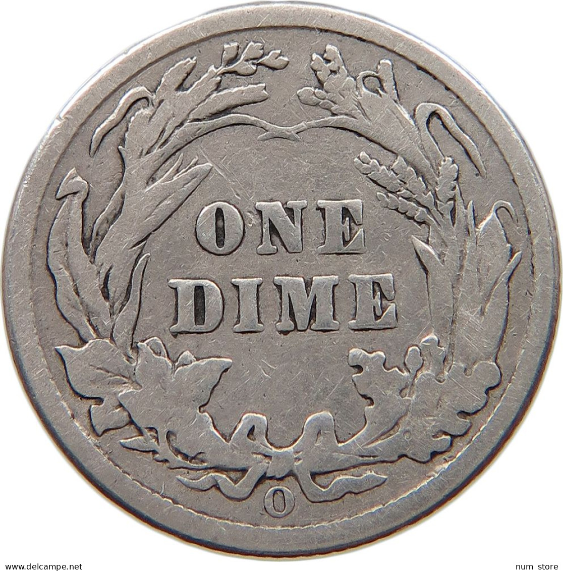 UNITED STATES OF AMERICA DIME 1907 O BARBER #t121 0231 - 1892-1916: Barber