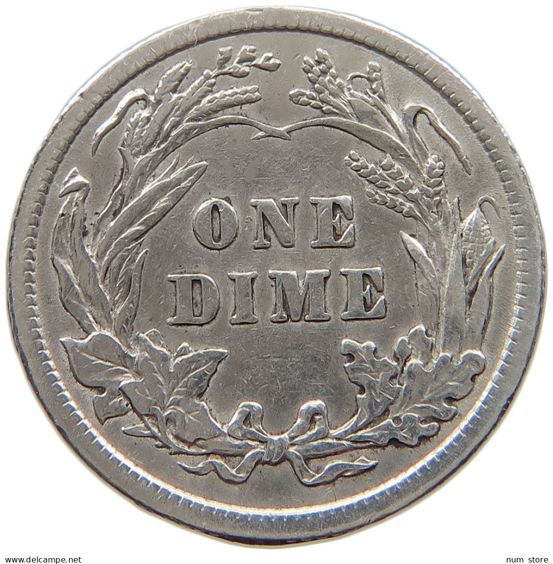 UNITED STATES OF AMERICA DIME 1908 BARBER #a002 0167 - 1892-1916: Barber