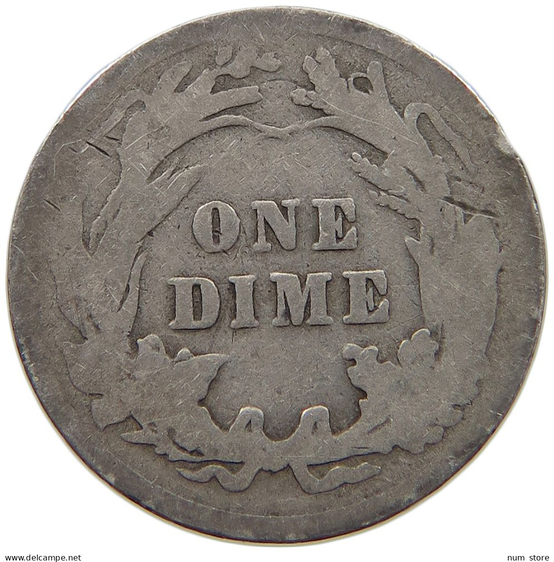 UNITED STATES OF AMERICA DIME 1907 BARBER #c001 0017 - 1892-1916: Barber