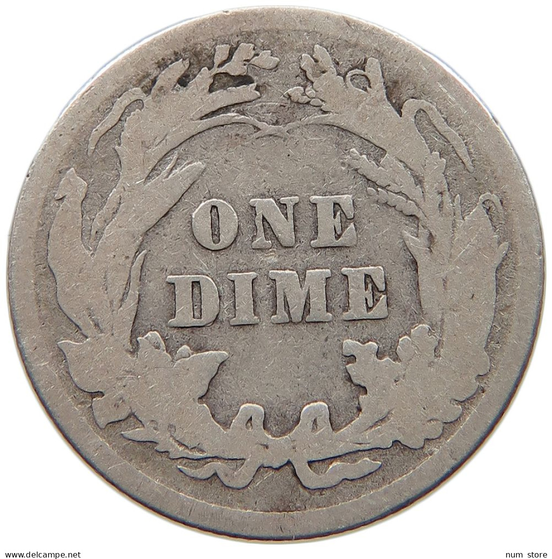 UNITED STATES OF AMERICA DIME 1906 BARBER #c012 0319 - 1892-1916: Barber