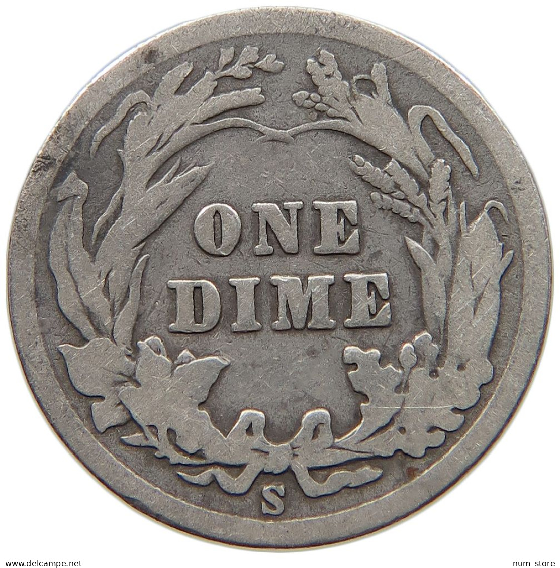 UNITED STATES OF AMERICA DIME 1905 S BARBER #c018 0293 - 1892-1916: Barber