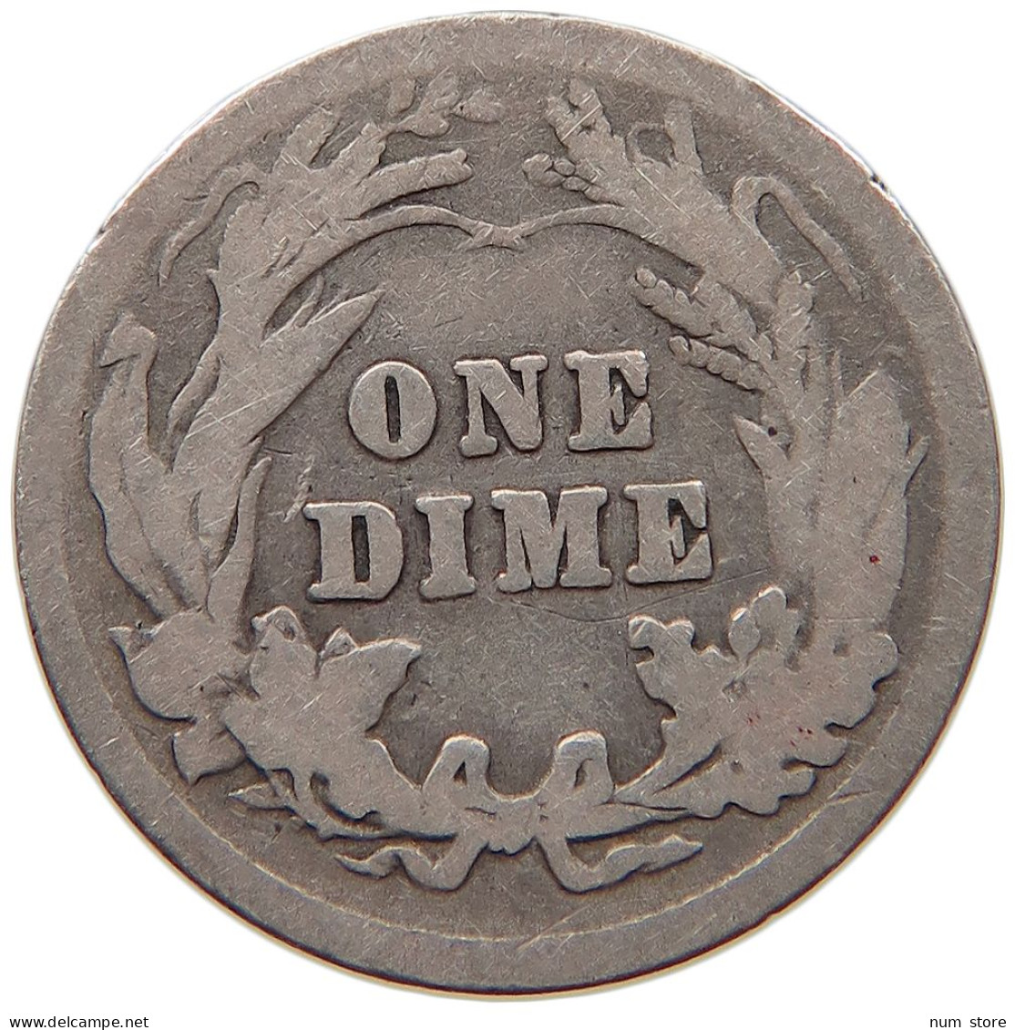 UNITED STATES OF AMERICA DIME 1905 BARBER #s017 0095 - 1892-1916: Barber