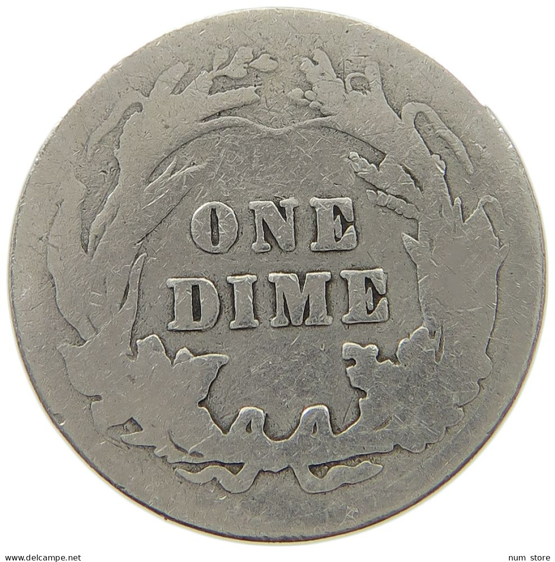 UNITED STATES OF AMERICA DIME 1905 BARBER #a052 0571 - 1892-1916: Barber