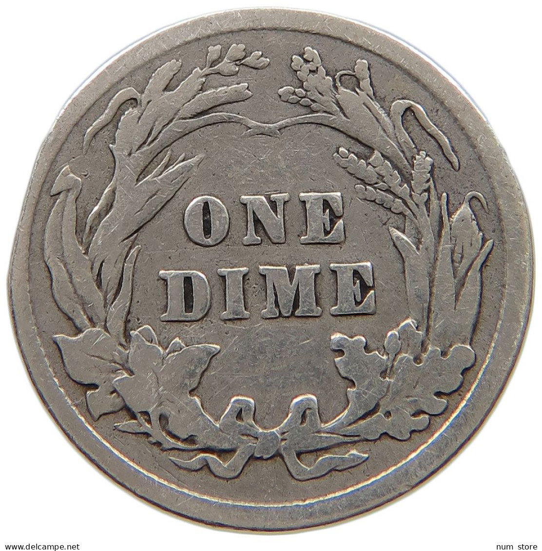 UNITED STATES OF AMERICA DIME 1905 BARBER #a052 0443 - 1892-1916: Barber