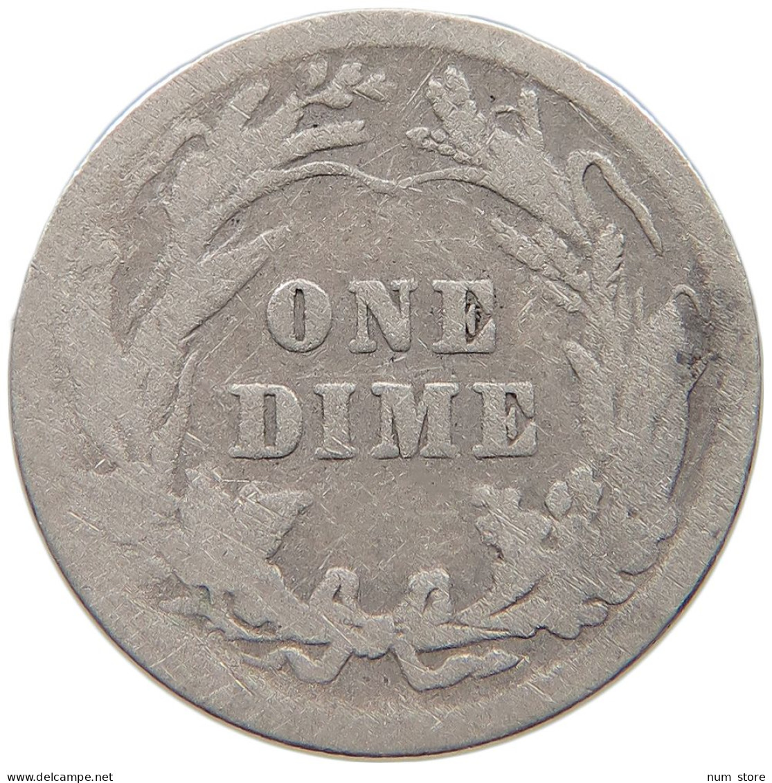 UNITED STATES OF AMERICA DIME 1902 BARBER #c012 0313 - 1892-1916: Barber