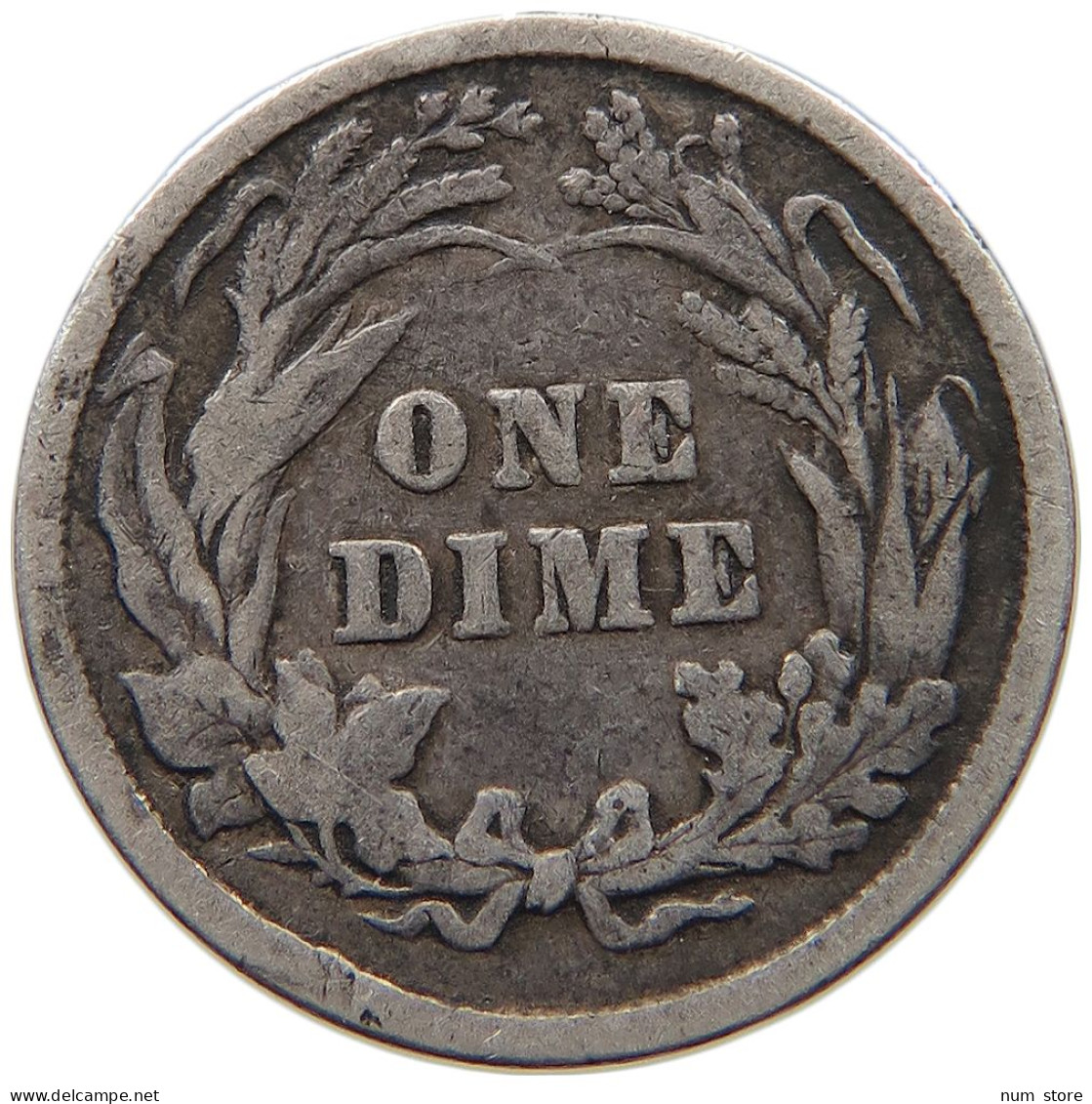 UNITED STATES OF AMERICA DIME 1898 BARBER #c012 0317 - 1892-1916: Barber