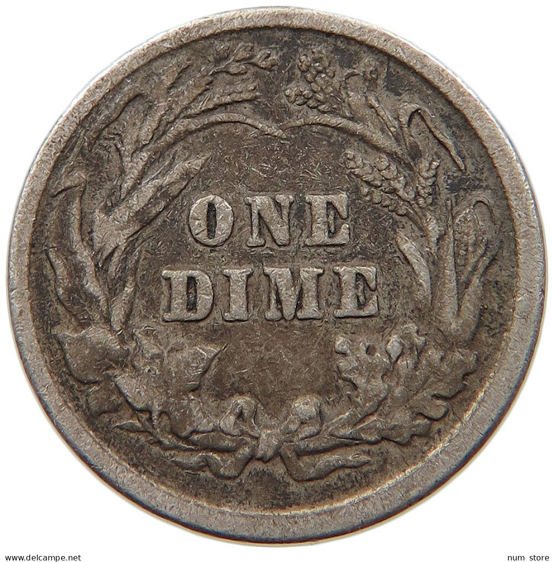 UNITED STATES OF AMERICA DIME 1898 BARBER #t013 0221 - 1892-1916: Barber