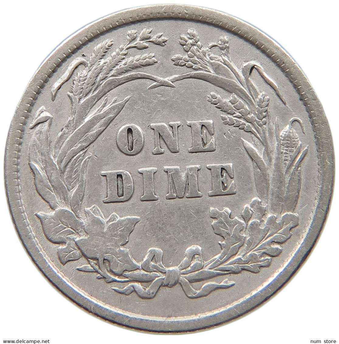 UNITED STATES OF AMERICA DIME 1897 BARBER #c012 0311 - 1892-1916: Barber