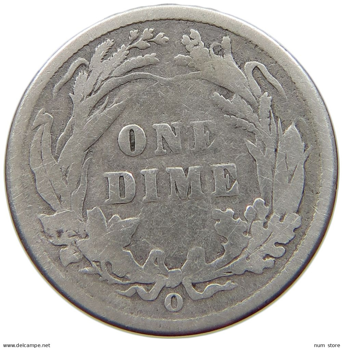 UNITED STATES OF AMERICA DIME 1898 O BARBER #t144 0293 - 1892-1916: Barber