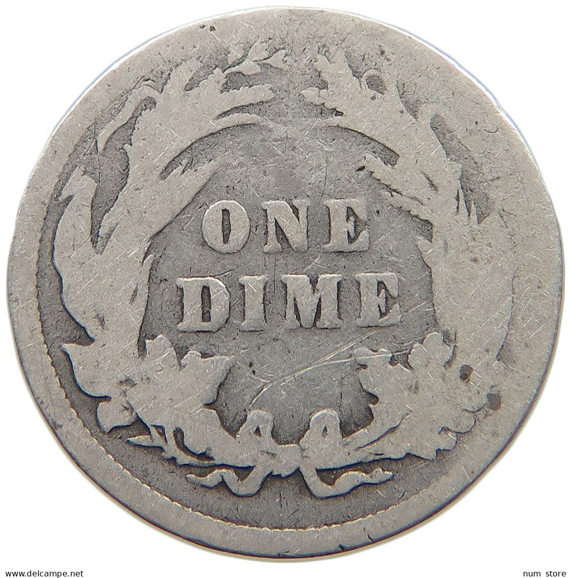 UNITED STATES OF AMERICA DIME 1897 BARBER #c004 0493 - 1892-1916: Barber