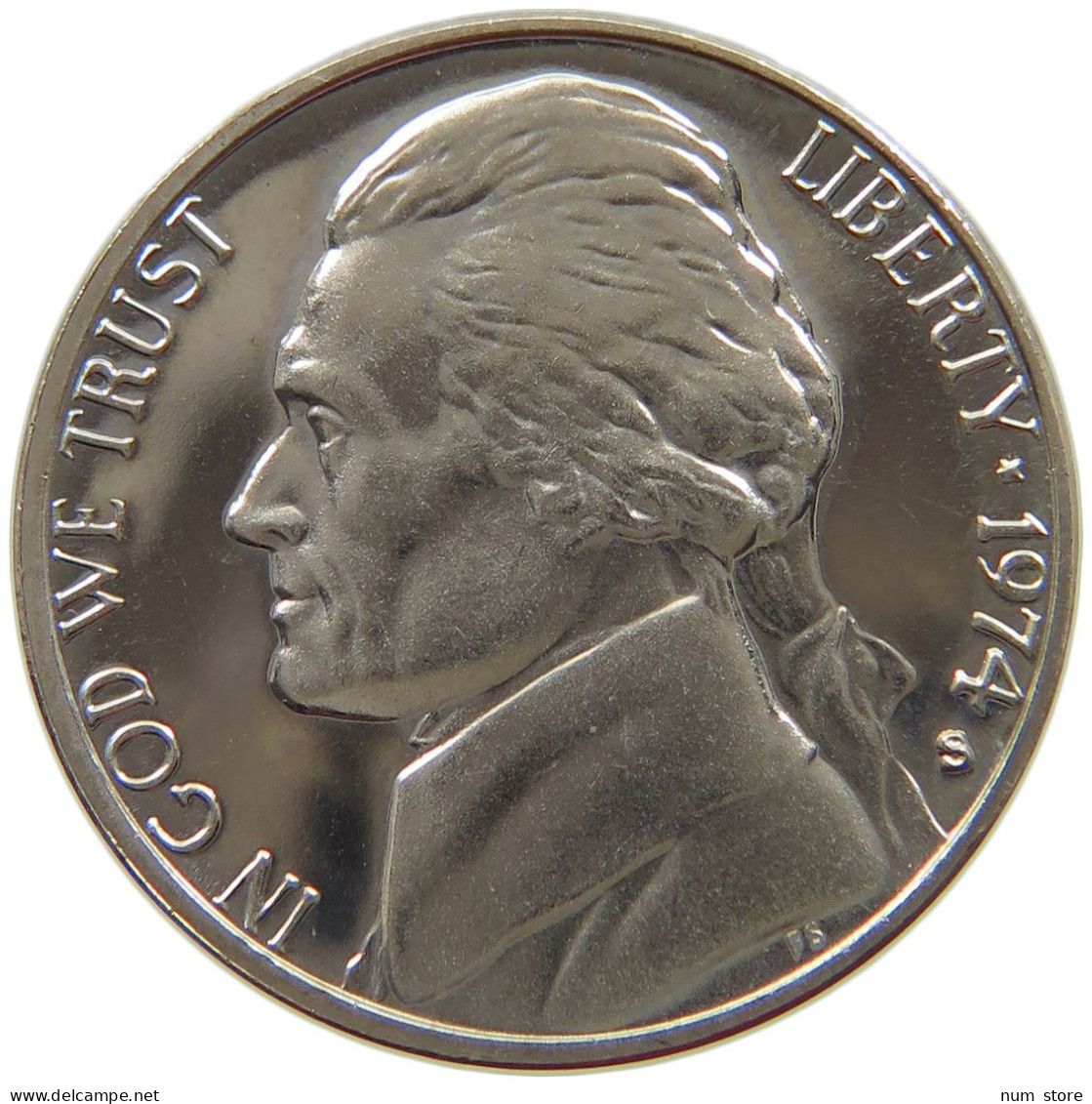 UNITED STATES OF AMERICA NICKEL 1974 S  #alb053 0251 - 1938-…: Jefferson