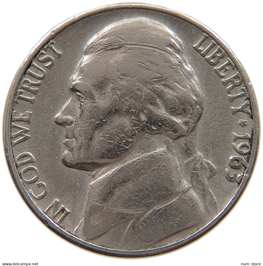 UNITED STATES OF AMERICA NICKEL 1963 D JEFFERSON #a061 0549 - 1938-…: Jefferson