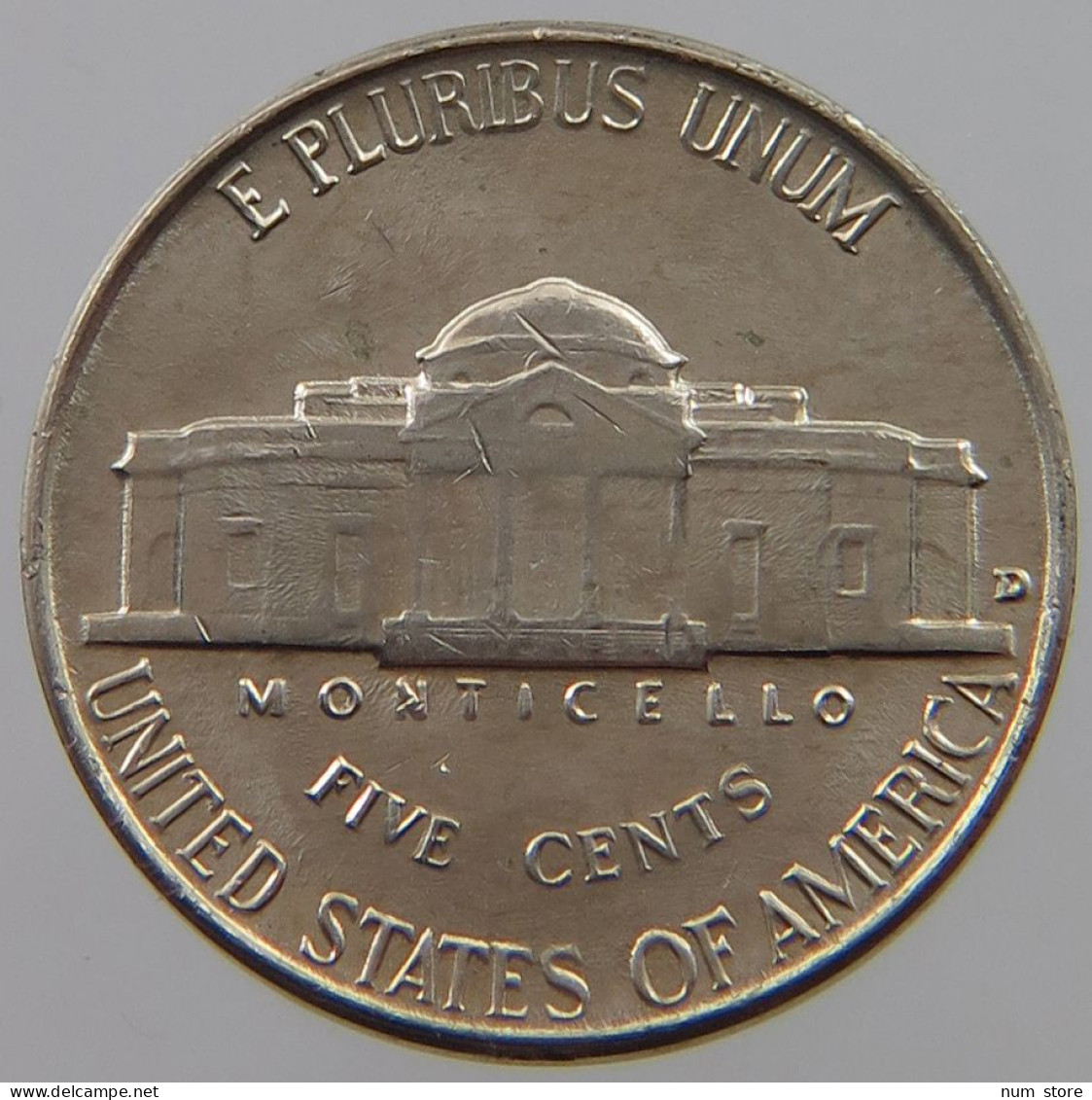 UNITED STATES OF AMERICA NICKEL 1953 D Jefferson #alb024 0117 - 1938-…: Jefferson