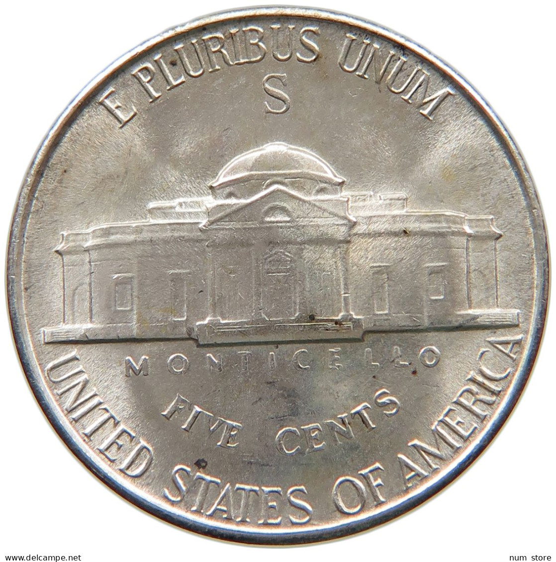 UNITED STATES OF AMERICA NICKEL 1945 S JEFFERSON #t140 0501 - 1938-…: Jefferson