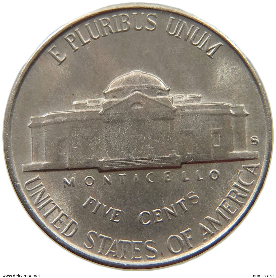 UNITED STATES OF AMERICA NICKEL 1948 S JEFFERSON #s063 1033 - 1938-…: Jefferson