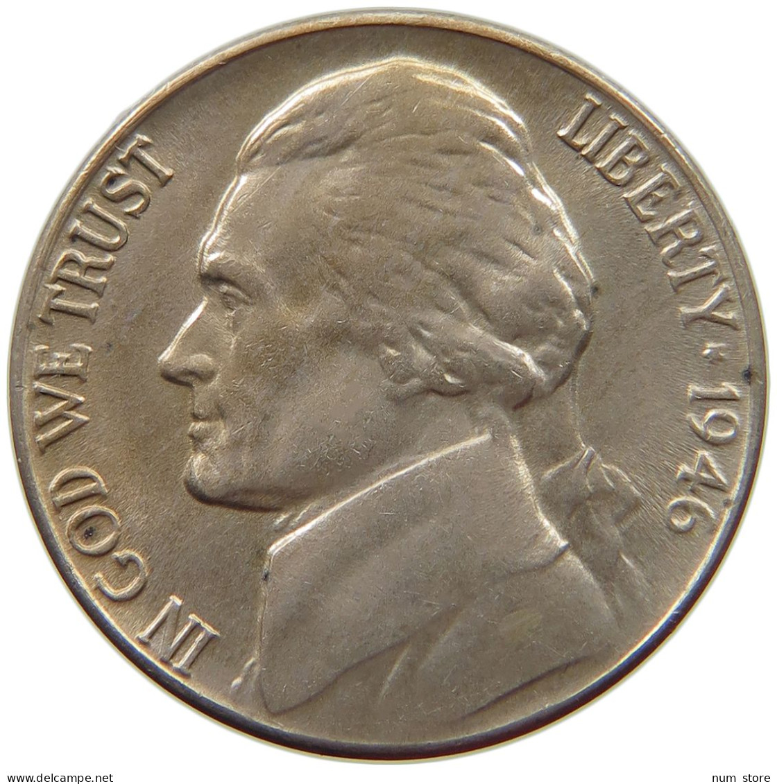 UNITED STATES OF AMERICA NICKEL 1946 D JEFFERSON #s063 1029 - 1938-…: Jefferson