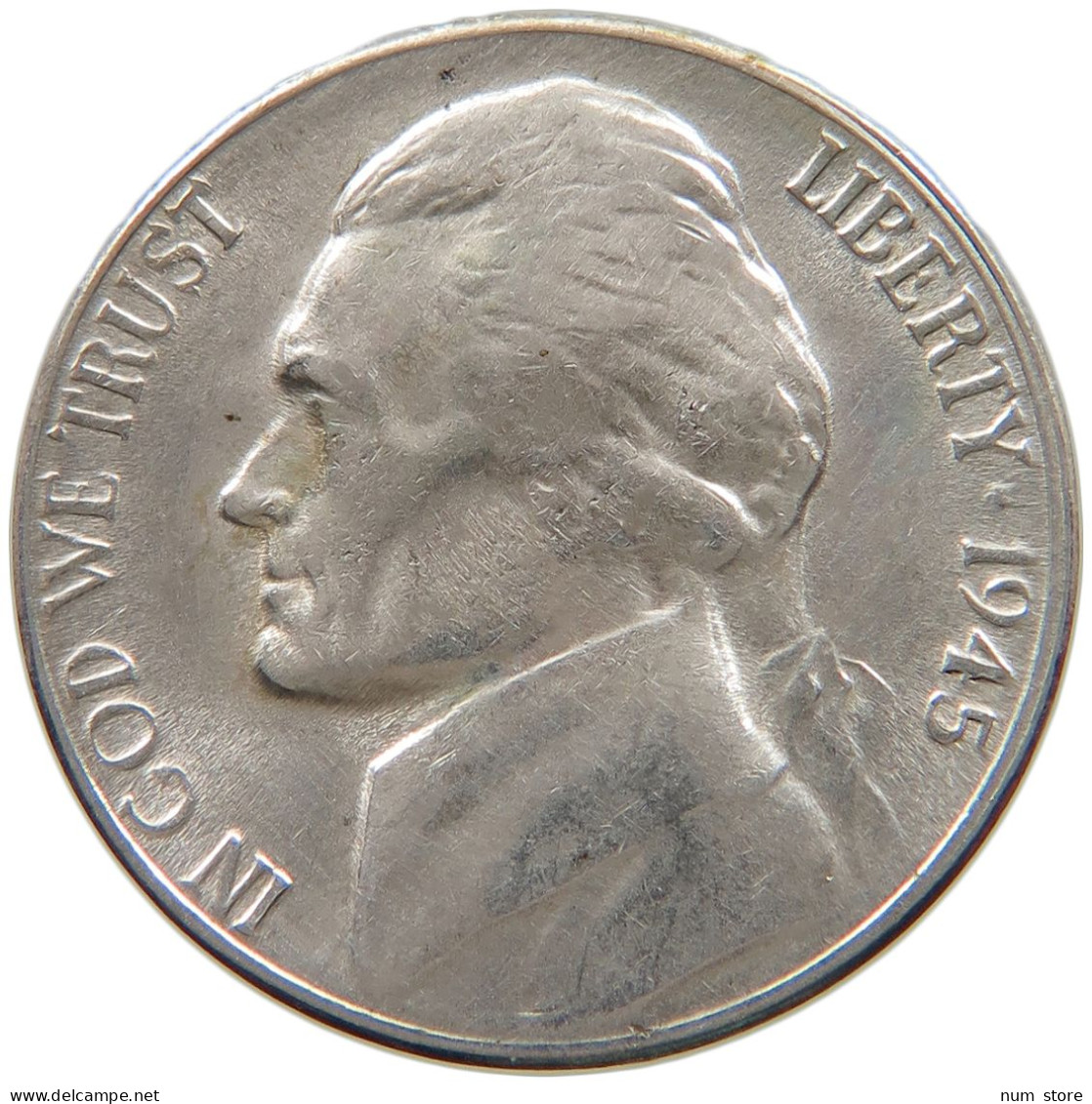 UNITED STATES OF AMERICA NICKEL 1945 S JEFFERSON #t140 0507 - 1938-…: Jefferson