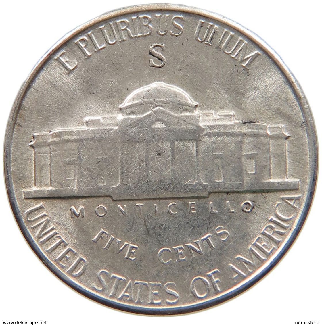 UNITED STATES OF AMERICA NICKEL 1945 S JEFFERSON #t140 0507 - 1938-…: Jefferson